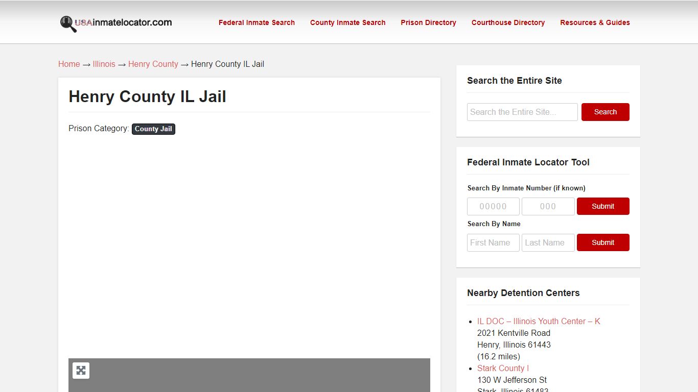 Henry County IL Jail | USA Inmate Locator